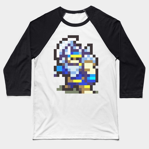 Warrior Sprite Baseball T-Shirt by SpriteGuy95